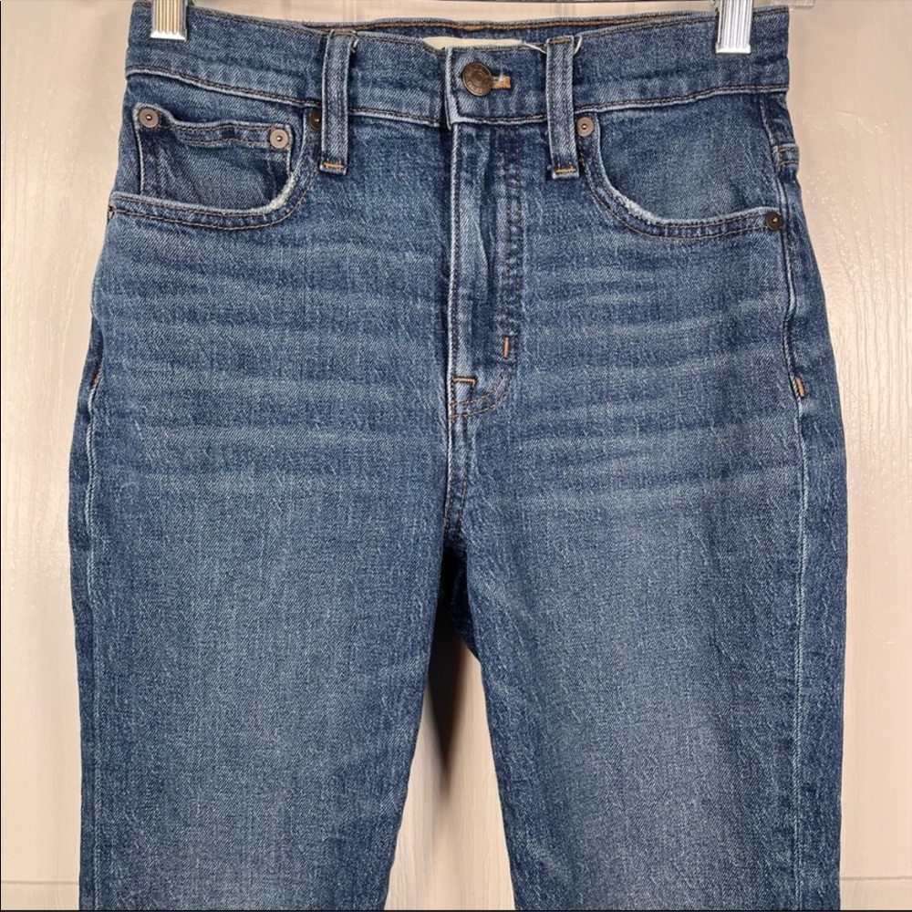 Madewell Classic Straight High Rise Jeans 25P